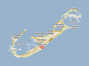 Elbow Beach Bermuda Map