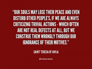 St Teresa Avila Quotes