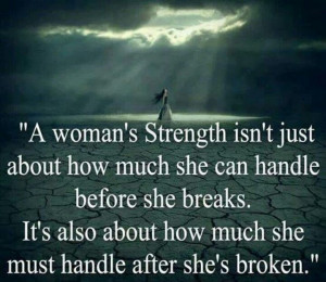 woman's strength