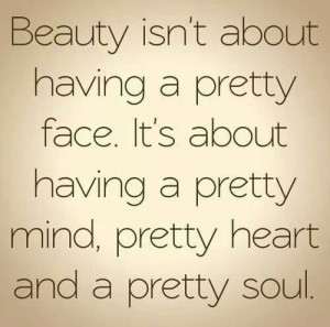 all the ladies and girls out there that think society's idea of beauty ...