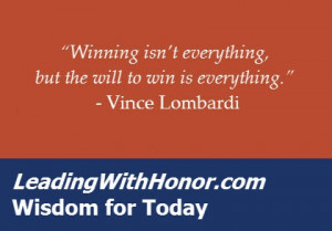 ... vince lombardi lee ellis amp leading with honor wisdom for today