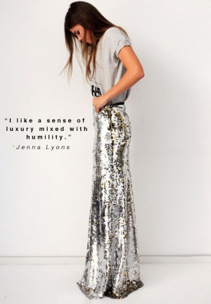 crew maven jenna lyons quote and inspiring outfit, courtesy of ...