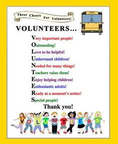 ... volunteers, volunt poem, thank you poems for volunteer, volunteer poem