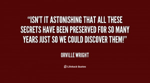 Quotes by Orville Wright