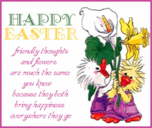 Happy easter quote