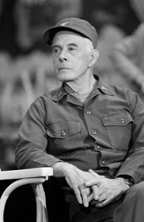 He kind of looks like Sherman T. Potter from M*A*SH, right?