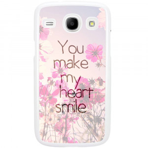 You Make My Heart Smile Hard Case Samsung Galaxy C