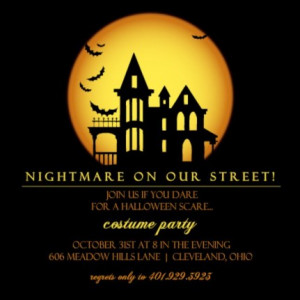 Halloween party invitation by PurpleTrail.