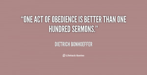 Christian Quotes About Obedience