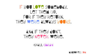 Quote about Love by Khalil Gibran