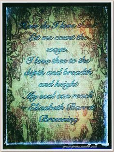 quotes # poetry #elizabeth barrett browning #love