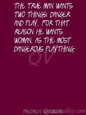 The trouble with some women is that they get all excited about nothing ...