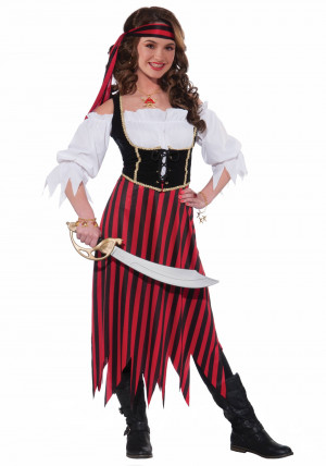 ... Description This Teen Pirate Maiden Costume is a fun way to