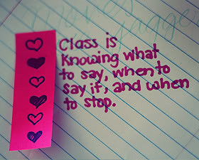 Class Quotes & Sayings