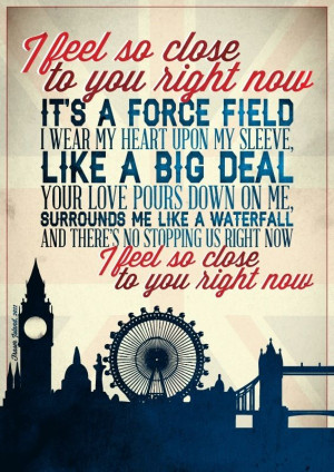 Feel so close - Calvin Harris #lyrics #typography