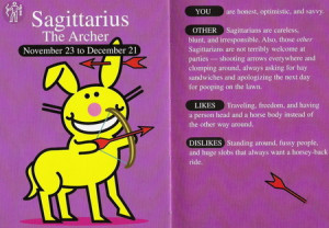 Sagittarius - 22 November - 21 December