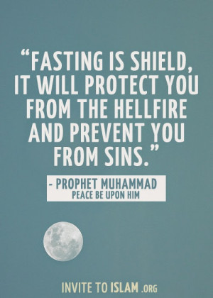 Ramadan Fasting Peace Cards Quran Hadith