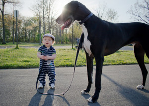 22 Little Kids And Their Big Dogs