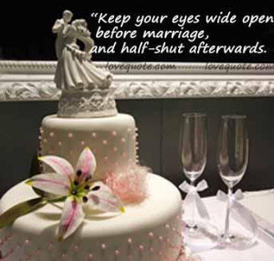 Funny Wedding Quotes and Sayings