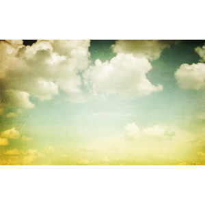 Home » Vintage Styled Cloudy Sky Wall Mural