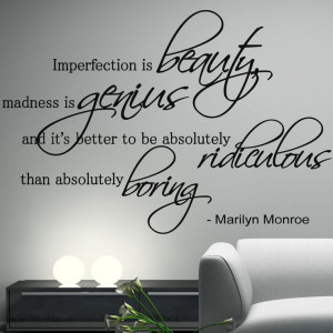 Monroe Quotes | Marilyn Monroe Wall Decal Vinyl Sticker Quote Art ...
