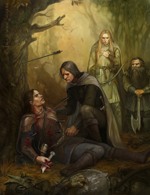 The Death of Boromir by CG-Warrior