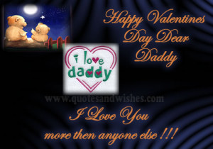 Happy Valentines Day 2013 wishes for father/daddy, Picture quotes ...