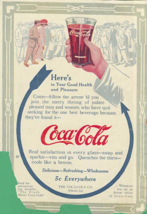 Some very old Coca-Cola ads