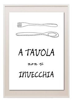 The quote means: ' One does not grow old at the table' . I take this ...