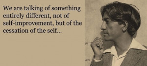 Krishnamurti – A Man for Our Times