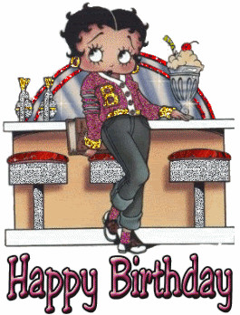 Betty Boop Birthday Picture