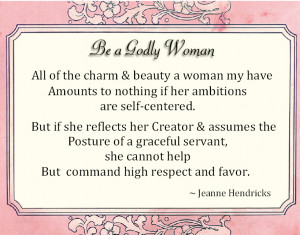 Godly Woman