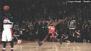 NBA john wall nba gif washington wizards dunk contest Bask slam dunk ...