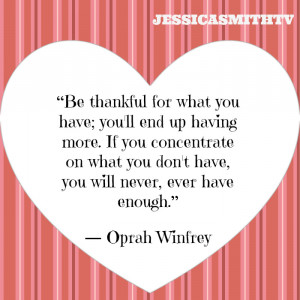 gratitude quotes, inspirational quotes, motivational quotes, Oprah ...