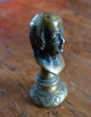 SCEAU BRONZE PIERRE JEAN DE BERANGER