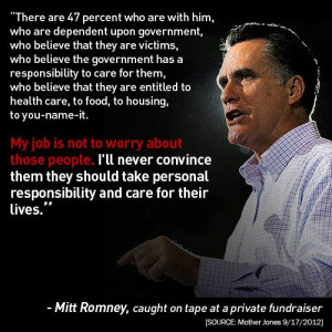 Class War Update: Mitt Romney vs. the 47%