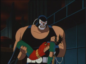 Bane captures Robin .