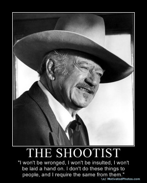 One more John Wayne….