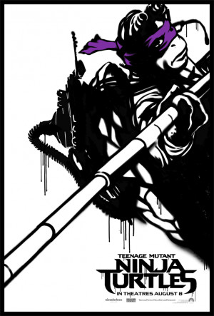 TMNT Movie 2014 Poster Donatello