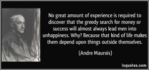 No great amount of experience is required to discover that the greedy ...