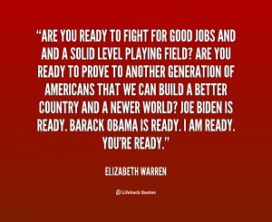 ... ready barack obama is ready i am ready you re ready elizabeth warren