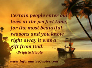 Every one that comes into our lives there is a lesson to learn. We are ...