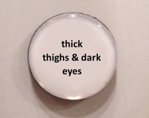 Thick Women Quotes Quote mug - thick thighs