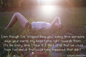 We Could Have Had And All That Could Have Happened, That Didn't