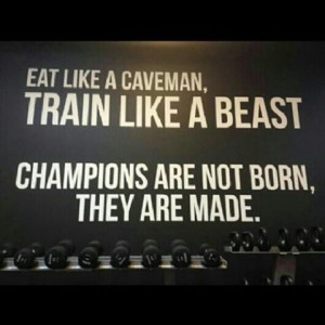 , train like a beast quotes quote fitness workout motivation exercise ...
