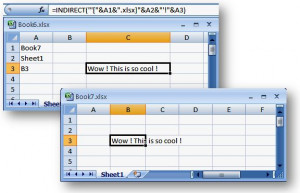... cell values to create references in your formulas in Excel 2007-2003