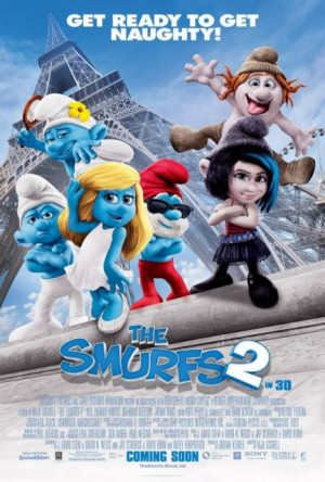 Get Ready To Get Naughty Smurfs Poster