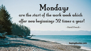 monday quotes and sayings