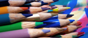 Color Pencils Facebook cover