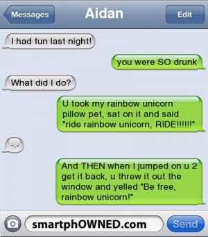 funny drunk texts pillow pet
